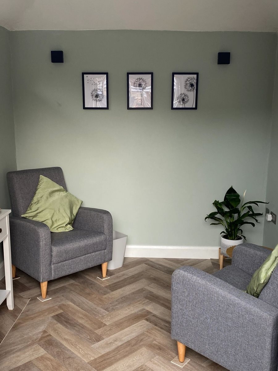 The therapy room
